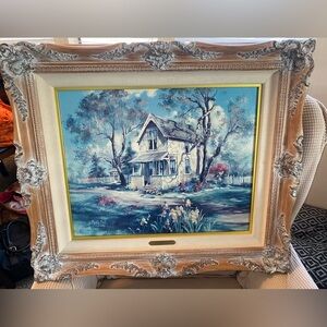 Marty Bell signed & no. 151/750 “Love Tide” lithograph Artist signed, COA